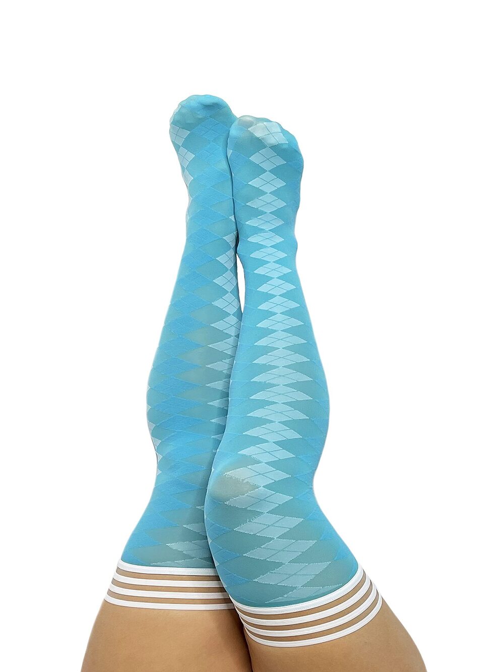 1522 Thigh Highs | Thigh High Stockings with No Slip Grip Stay Ups Thigh